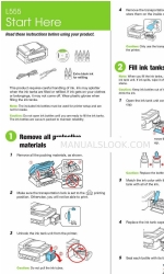 Epson L555 Commencer ici