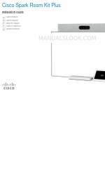 Cisco Spark Room Kit Plus Manual de instalação