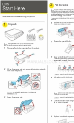 Epson L575 Commencer ici