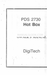 DigiTech Hot Box PDS 2730 Посібник користувача