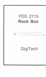 DigiTech PDS2715 소유자 매뉴얼