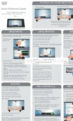 Cisco TelePresence Codec C Series Manual de referência rápida