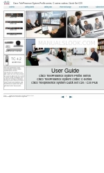 Cisco TelePresence Codec C Series Manual do utilizador