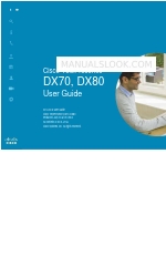 Cisco TelePresence DX80 Gebruikershandleiding