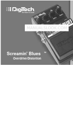 DigiTech Screamin' Blues マニュアル