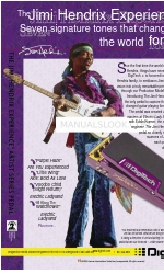 DigiTech The Jimi Hendrix Experience Spezifikation