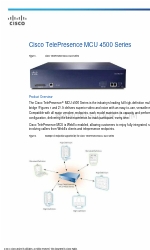 Cisco TelePresence MCU 452 Lembar data