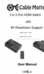cable matters 103076 - 5 Port Manuale d'uso