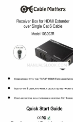 cable matters 103002R 빠른 시작 매뉴얼