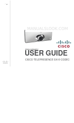 Cisco TelePresence SX10 Попередній посібник користувача