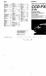 Sony AC-V25 Operation Manual