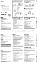 Sony bloggie MHS-CM5 Instruction Manual