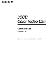 Sony BRC-300P Command List