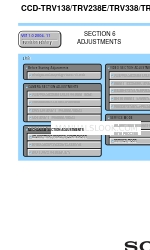 Sony CCD-TRV338 Camera Manuale