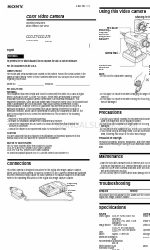 Sony CCD-Z7 Mode d'emploi