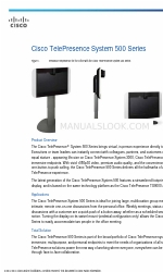 Cisco TelePresence System 500 Series 데이터시트