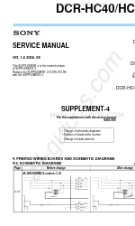 Sony DCR-HC40 - Digital Handycam Camcorder Service Manual