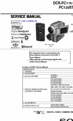 Sony DCR-PC120BT Service Manual