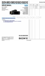 Sony DCR-SR21 Посібник з експлуатації