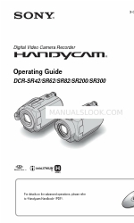 Sony DCR-SR42 Manuel d'utilisation