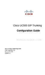 Cisco UC500 series Configuration Manual