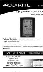 ACU-RITE 06005RM/1010RX Instruction Manual