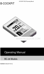 DigiTech B-Cockpit BC-28 Manuale operativo