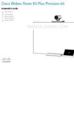 Cisco Webex Room Kit Plus Precision 60 Installation Manual