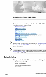 Cisco 15530-LCMB-0200 - ESCON Multiplexing Line Card Multiplexor Instrukcja instalacji sprzętu