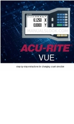 ACU-RITE VUE ステップ・バイ・ステップ