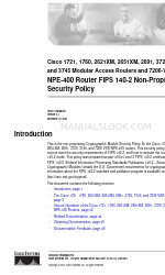Cisco 2691 Series Podręcznik użytkownika