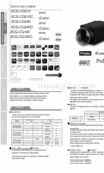 Sony XCG-CG240C Manual