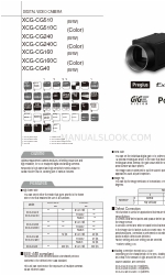 Sony XCG-CG240C Manual