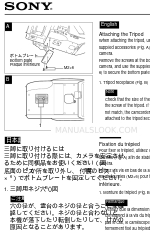 Sony XDCAM EX PMW-EX3 Instructies