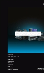 Sony XDCAM PDW-R1 Brochure