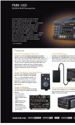 Sony XDCAM PMW-1000 Brochure