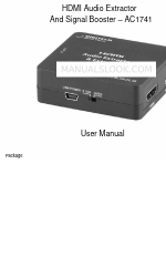 Digitech Audio Visual AC1741 Manuale d'uso