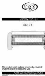 Argo BETSY Betriebsanleitung