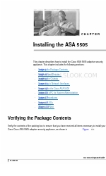 Cisco 5505 - ASA Firewall Edition Bundle Manual de instalação