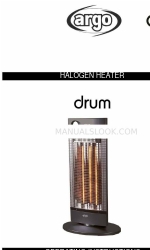 Argo drum Manual de instrucciones