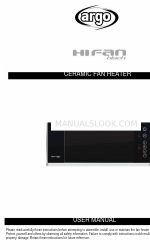 Argo HIFAN Black Gebruikershandleiding