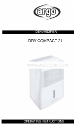 Argo DRY COMPACT 21 Руководство по эксплуатации