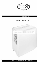 Argo DRY PURY 25 Betriebsanleitung