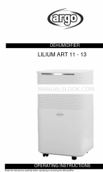 Argo LILIUM ART 11 Manual de instrucciones