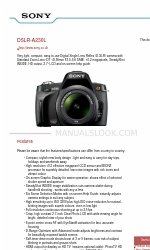 Sony Alpha DSLR-A230L Spécifications