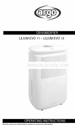 Argo LILIUM EVO 11 Manual de instrucciones