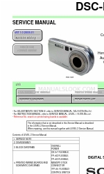 Sony CSS-PHB - Cybershot Station For DSCP200 Digital Cameras Service Manual