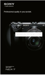 Sony NEX-7 &alpha Lembar Spesifikasi