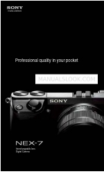 Sony NEX-7 &alpha Brosur & Spesifikasi