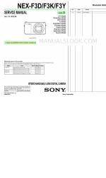 Sony NEX-F3D Manuale di servizio